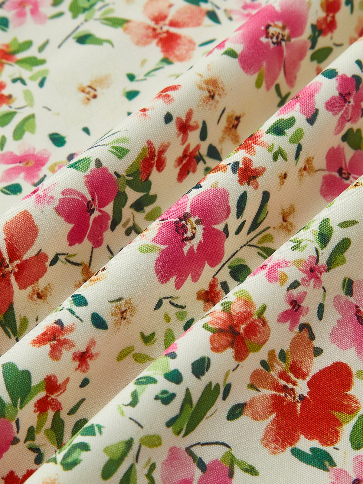 Alessandra | Vestido Midi Floral con Cordón y Escote Corazón