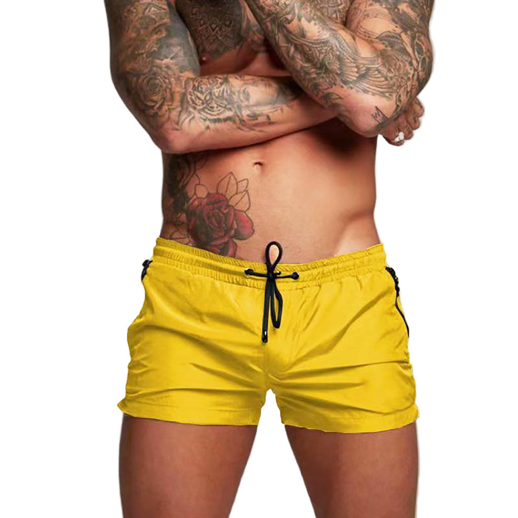 Bañadores de Hombre – Bañador Turquesa de Secado Rápido con Cintura Elástica