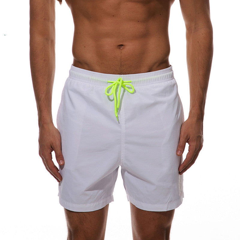 Bañadores de Hombre – Bañador Verde Azulado de Secado Rápido con Cordón