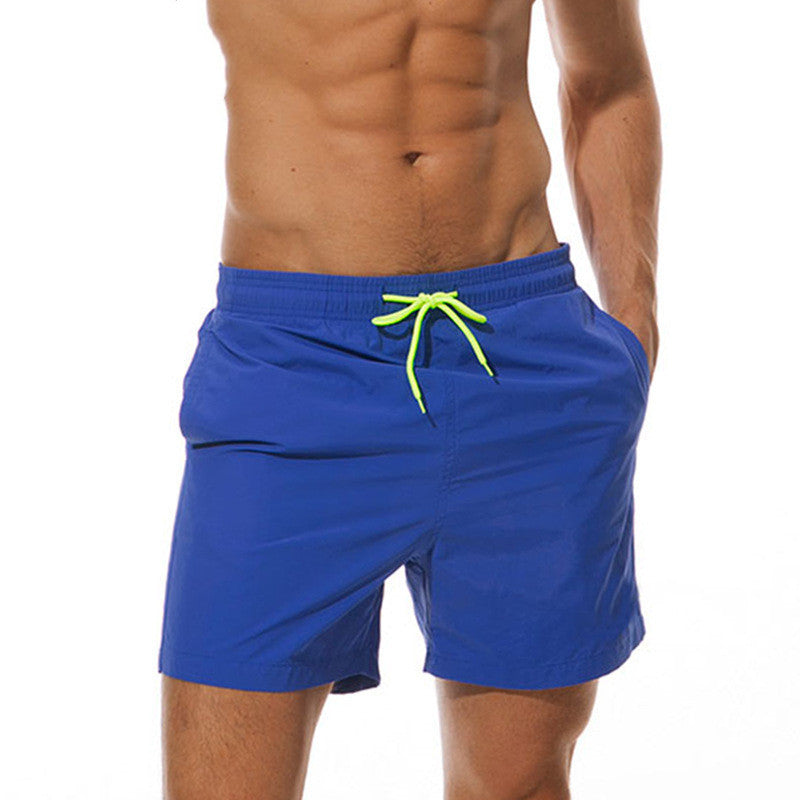 Bañadores de Hombre – Bañador Verde Azulado de Secado Rápido con Cordón