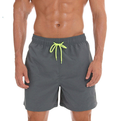 Bañadores de Hombre – Bañador Verde Azulado de Secado Rápido con Cordón