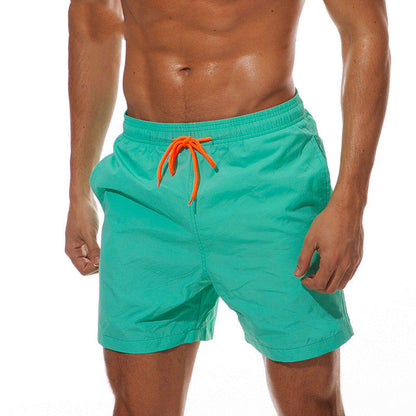 Bañadores de Hombre – Bañador Verde Azulado de Secado Rápido con Cordón