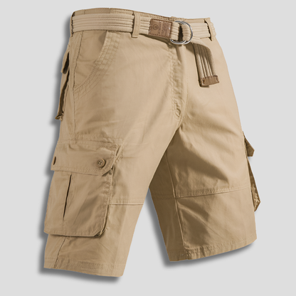 Pantalón Cargo Corto de Hombre Momount – Cordón y Multibolsillos