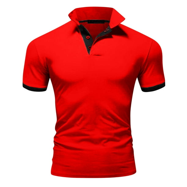 Polo de Hombre – Cuello Mao Ribetes en Contraste Slim Fit