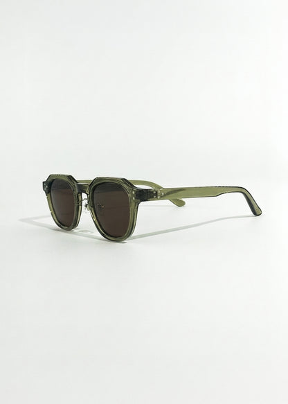Sage Light Sunglasses | UV400, Olive Tone, Elegant