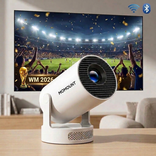 Proyector compatible con 4K - Wi-Fi y Bluetooth