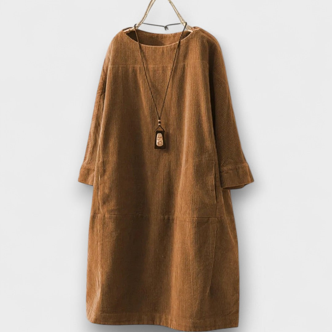 Maria Relaxed Dress | Minimalist, Loose Fit, Timeless