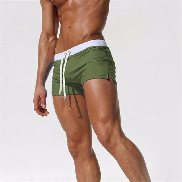 Bañadores de Hombre – Bañador Slim Fit con Bolsillo de Cremallera y Secado Rápido