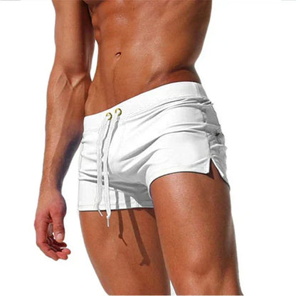 Bañadores de Hombre – Bañador Slim Fit con Bolsillo de Cremallera y Secado Rápido