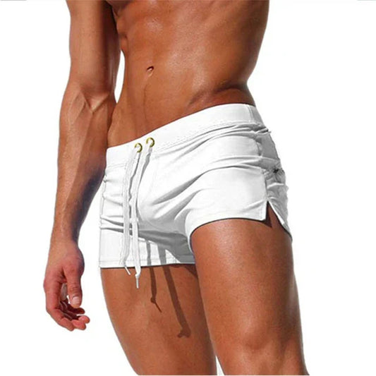 Bañadores de Hombre – Bañador Slim Fit con Bolsillo de Cremallera y Secado Rápido