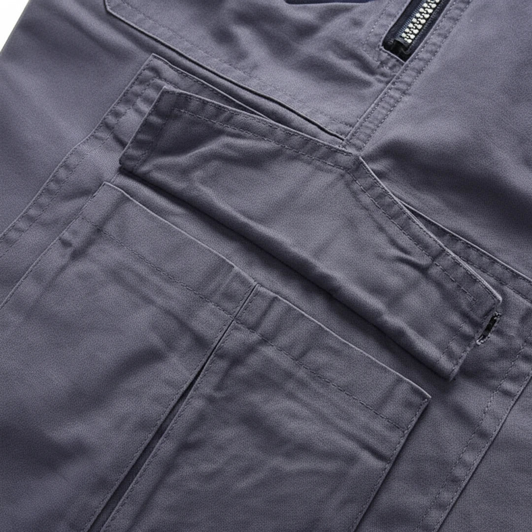 Pantalones Cargo de Hombre – Pantalón Corto Táctico a la Rodilla con Múltiples Bolsillos