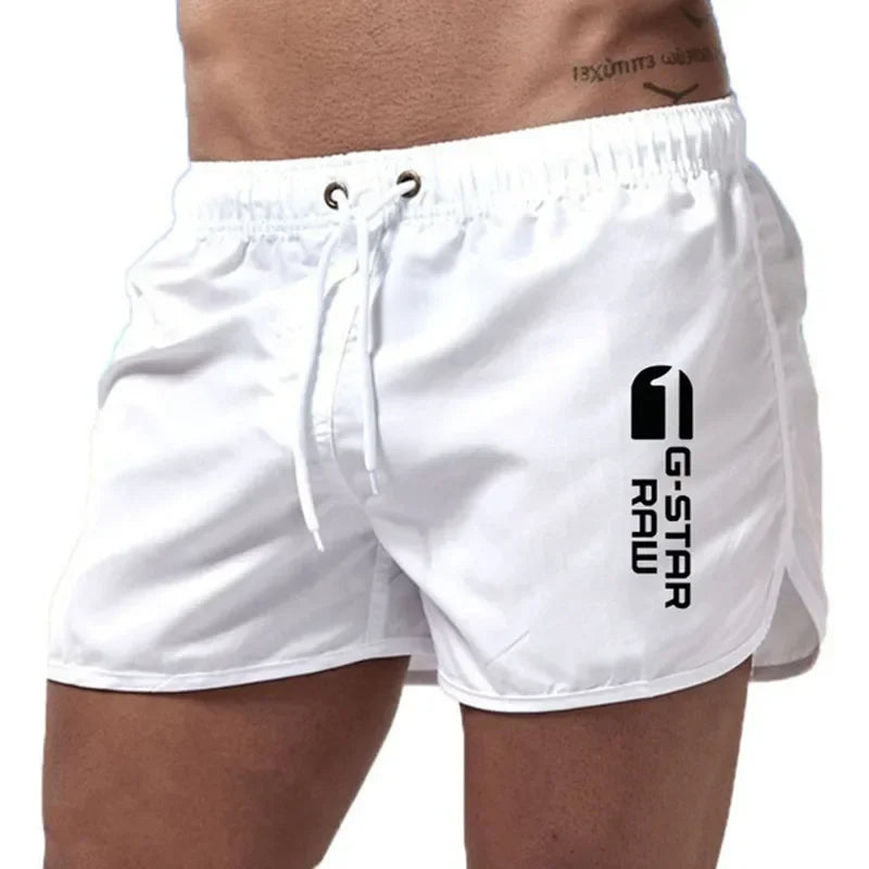 Bañadores de Hombre – Bañador Slim Fit Color Sólido de Secado Rápido