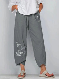 Estampado Bambú Gris
