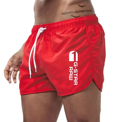 Bañadores de Hombre – Bañador Slim Fit Color Sólido de Secado Rápido