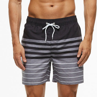 Bañadores de Hombre – Bañador con Estampado de Kiwi de Secado Rápido y Largo Medio