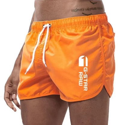 Bañadores de Hombre – Bañador Slim Fit Color Sólido de Secado Rápido