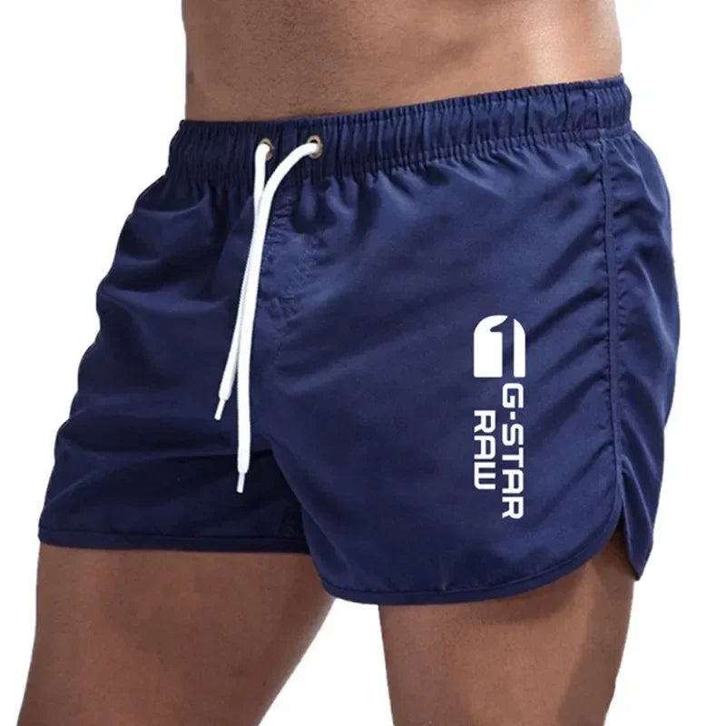 Bañadores de Hombre – Bañador Slim Fit Color Sólido de Secado Rápido