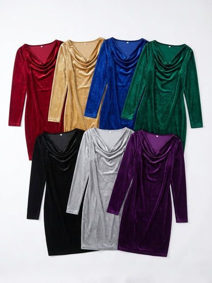 Valentina Fitted Dress - Flat Lay Multi-Colors