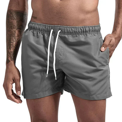 Bañadores de Hombre – Bañador Turquesa de Secado Rápido con Cintura Elástica