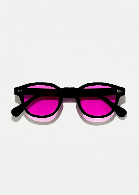 Petal Round Sunglasses | Pink Tint, UV400, Feminine