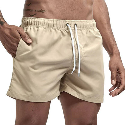 Bañadores de Hombre – Bañador Turquesa de Secado Rápido con Cintura Elástica