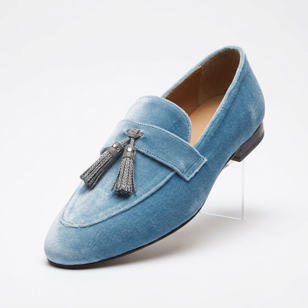 Women's Tassel Loafers - loafer front studio