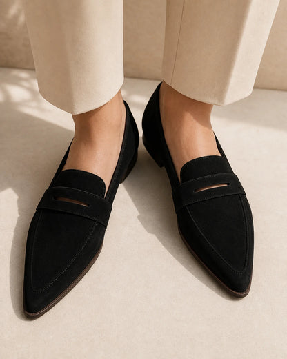 Mocasines de mujer de punta con antifaz — Imagen del producto 5
