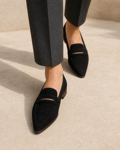 Mocasines de mujer de punta con antifaz — Imagen del producto 7