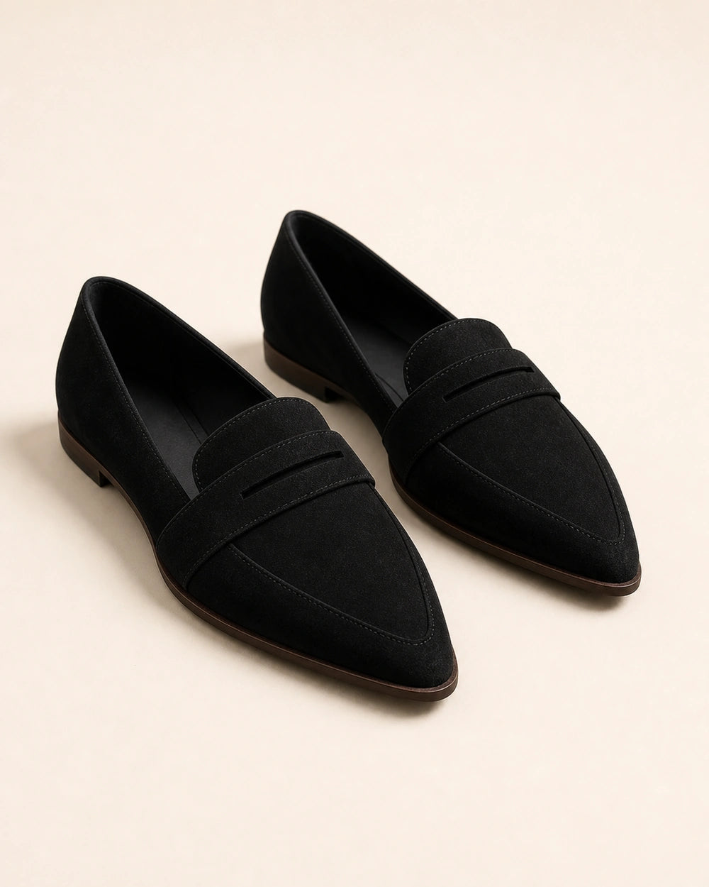 Mocasines de mujer de punta con antifaz — Imagen del producto 9