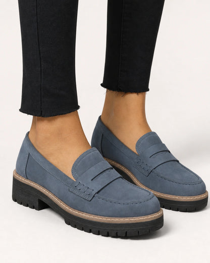 Mocasines de mujer con suela track gruesa — Imagen del producto 11