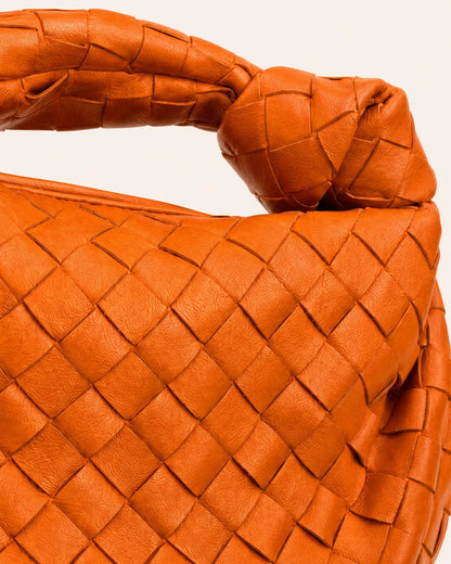 Momount Bolso hobo tejido para mujer