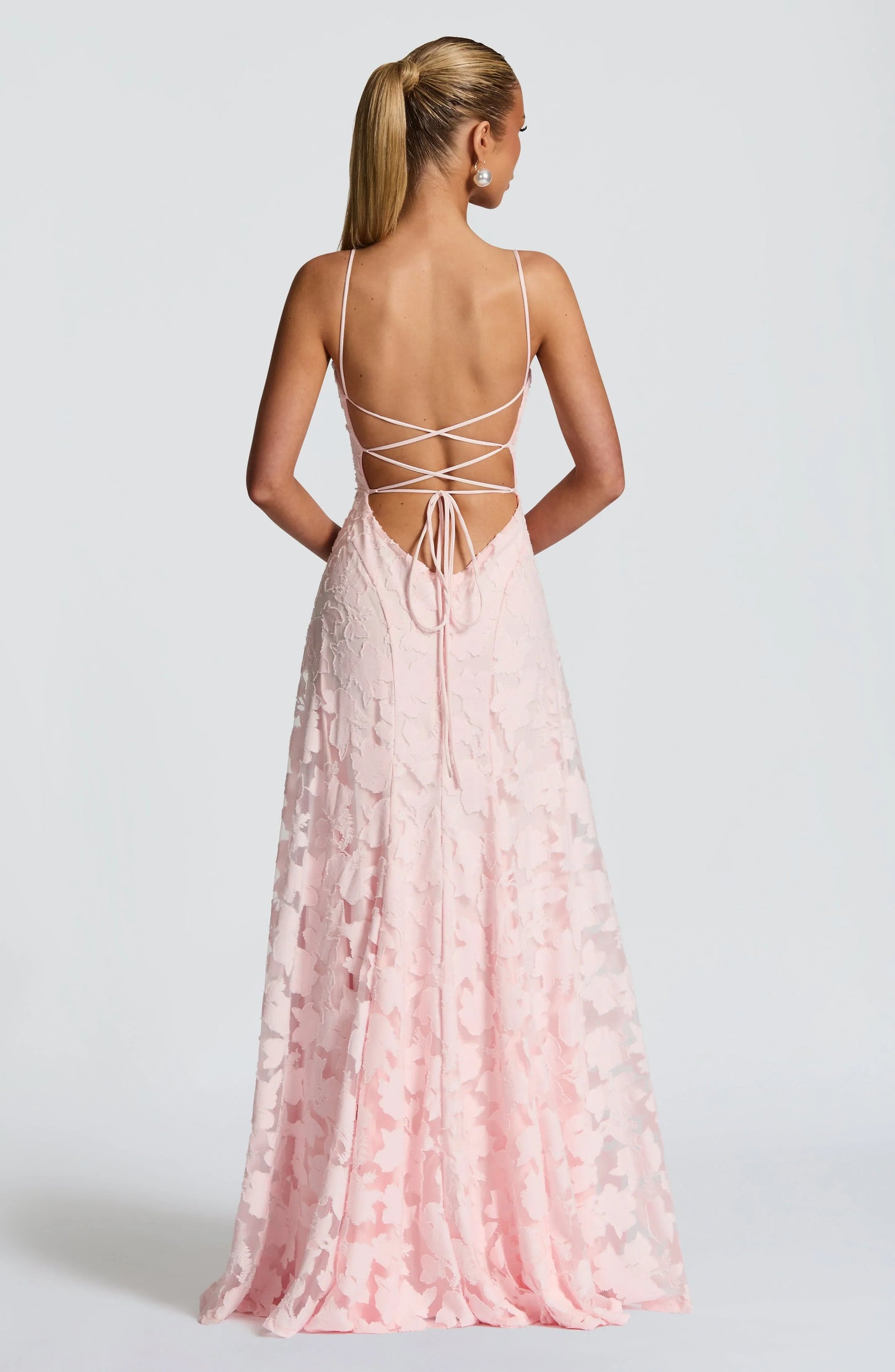 Auriana | Vestido Largo Romántico Floral Escote Cuadrado Tirantes Finos Verano
