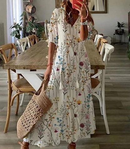 Madeleine Boho Summer Dress | Bohemian, Casual, Modern