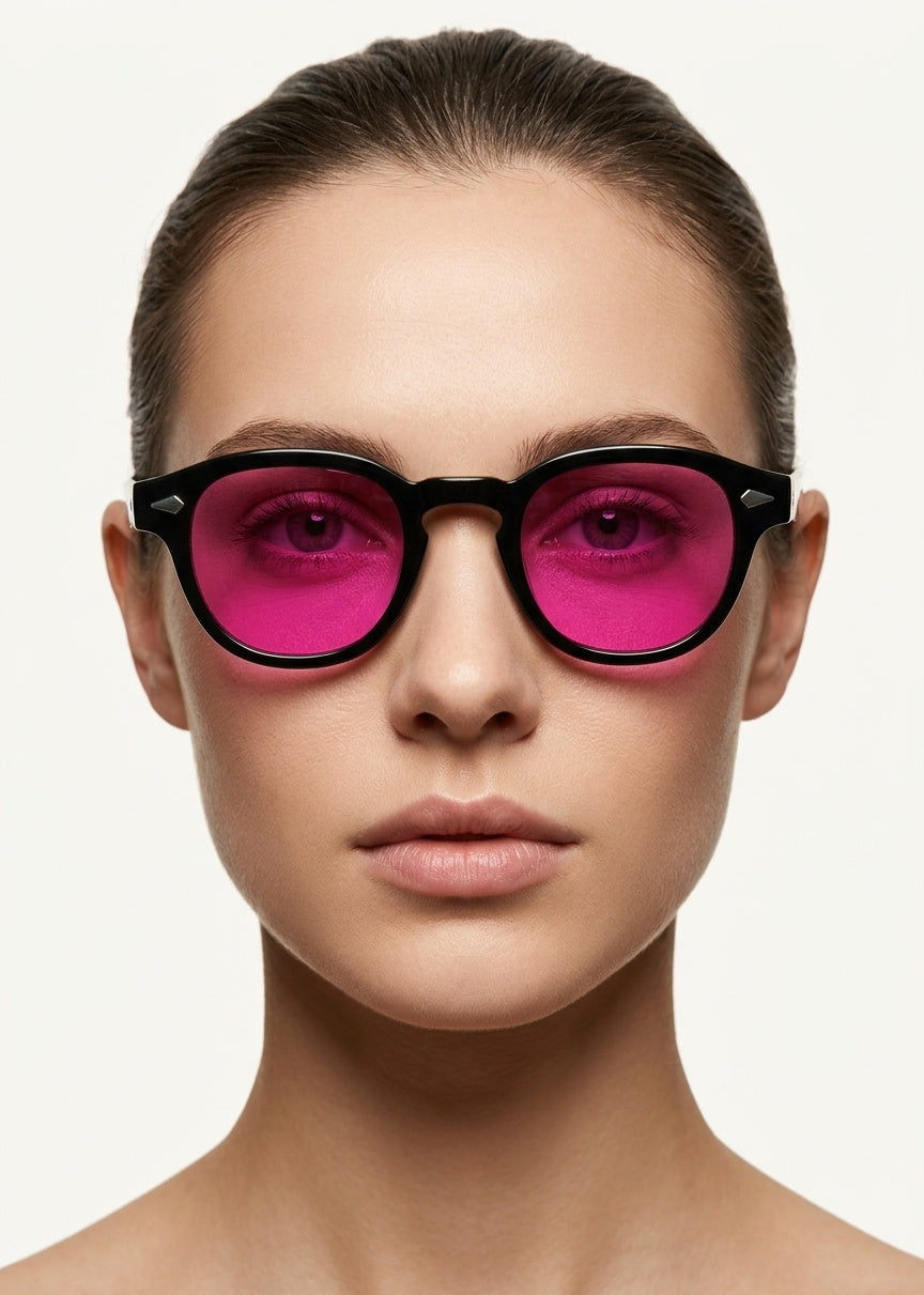 Petal Round Sunglasses - Close-up